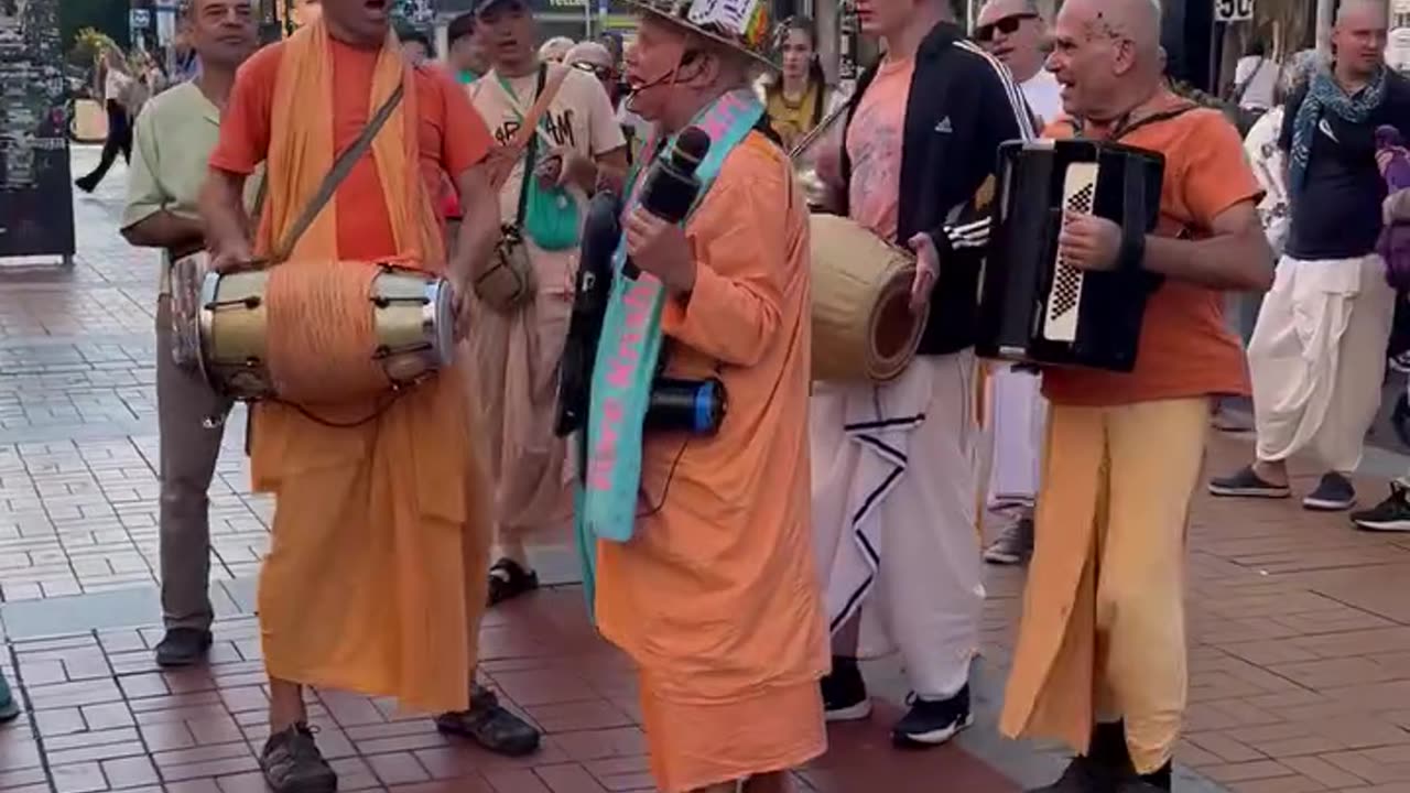 Harinam Sankirtan in Sofia, Bulgaria September 2024