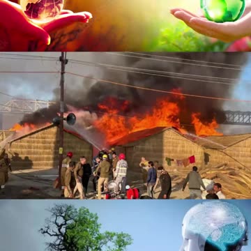 Fire breaks out at MahaKumbh Mela in Prayagraj