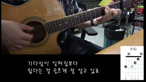 나였으면 - 나윤권, guitar cover, chord diagram, lyrics