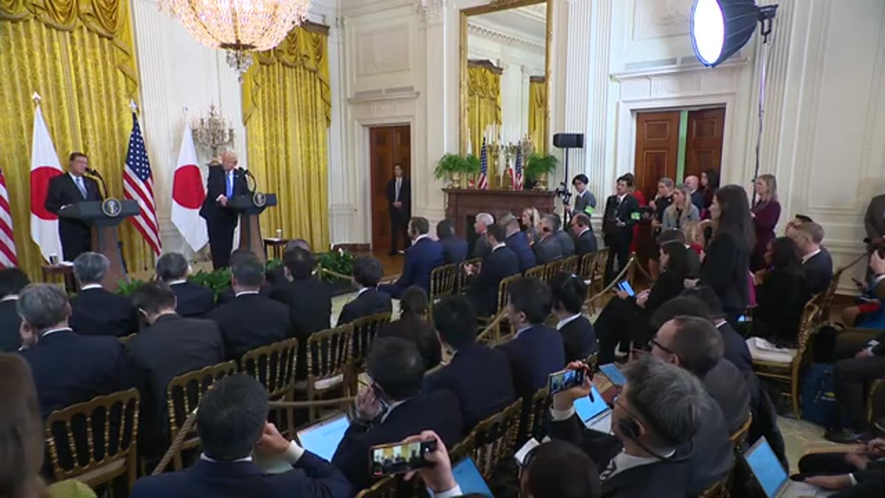 President Trump Holds a Press Conference with Prime Minister Shigeru Ishiba of Japan