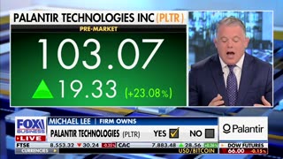 Palantir Victory Lap! Michael Lee on Fox Business Varney & Co