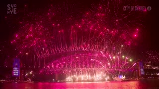 Sydney sees in 2025 with its biggest ever fireworks display