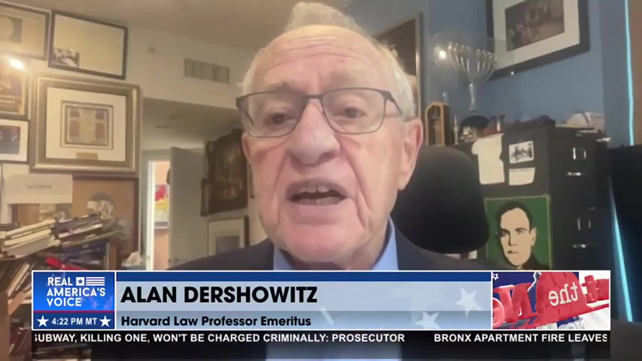 Dershowitz-Worse than Lawfare, Merchan manipulated the legal sys-Kept off TV for MSM to LIE about it