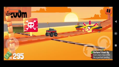 Car race video game