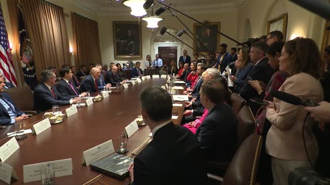 President Trump Hosts First Cabinet Meeting, Feb. 26, 2025”