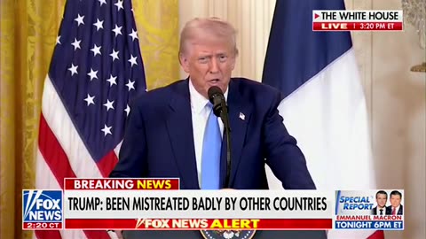 Trump: Tariffs Are Going Forward "On Schedule"