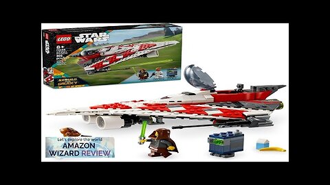 LEGO Star Wars Jedi Bob’s Starfighter Buildable Toy Vehicle Brick Built Star Review