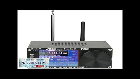 ATS25 max-DecoderⅡ Upgraded Radio Decoder with Advanced bluetooth 4000mAh Battery Superior Review