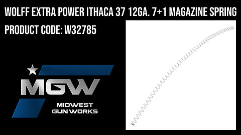 Wolff Extra Power Ithaca 37 12ga. 7+1 Magazine Spring - W32785