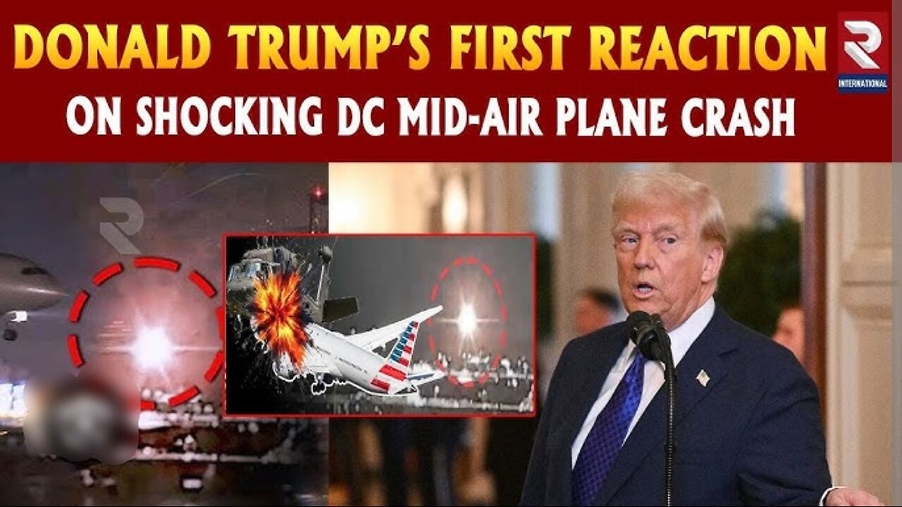 DC Plane CRASH Investigation start