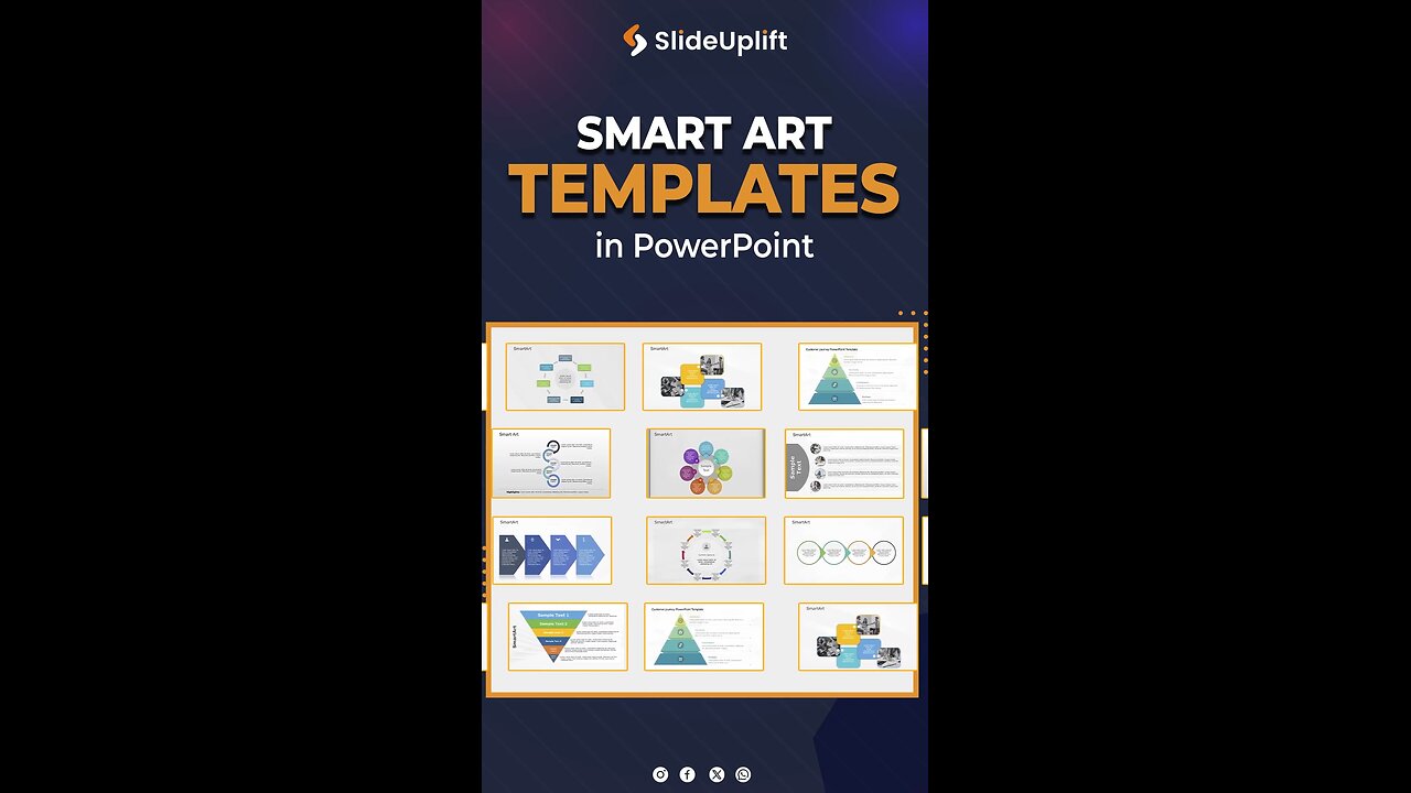 SmartArt Templates for PowerPoint and Google Slides