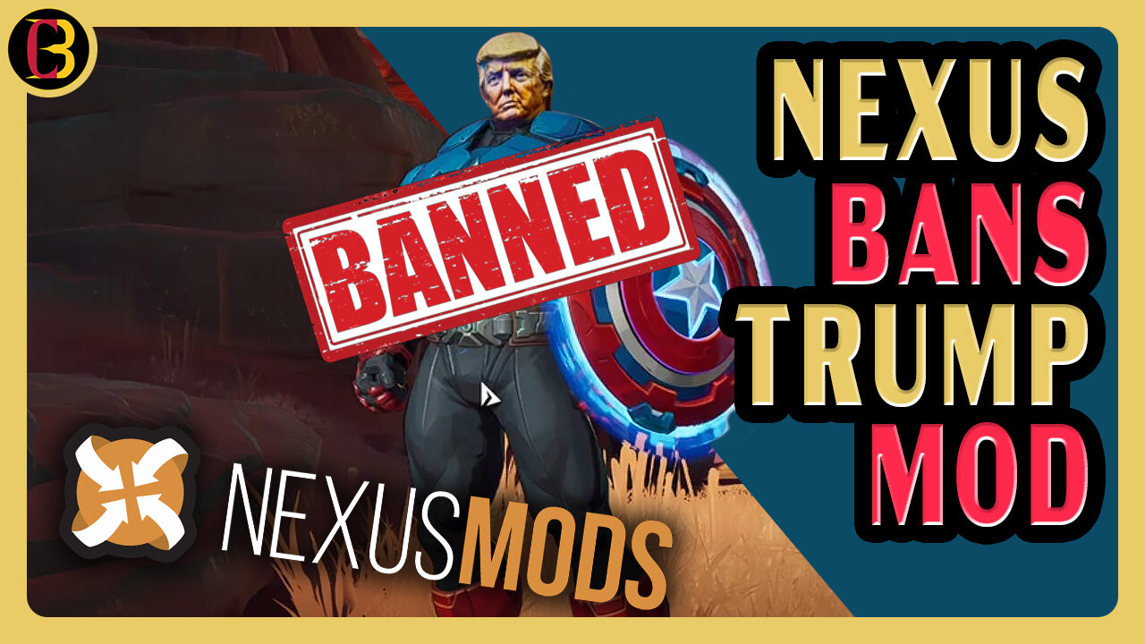 NEXUS MODS Bans TRUMP/CAPTAIN AMERICA Mod in MARVEL RIVALS