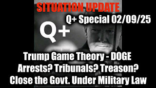 Judy Byington Special 2.10.25 ~ Trump Game Theory; Arrests? Tribunals? Treason?, Close the Govt