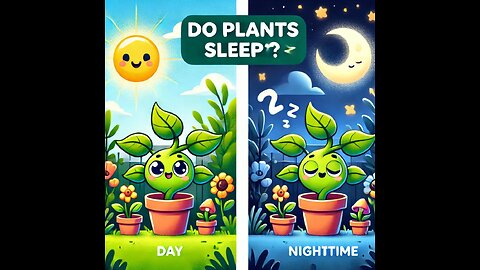 🌱💤 Do Plants Sleep at Night? | Fun Science for Kids! | Curious Cub