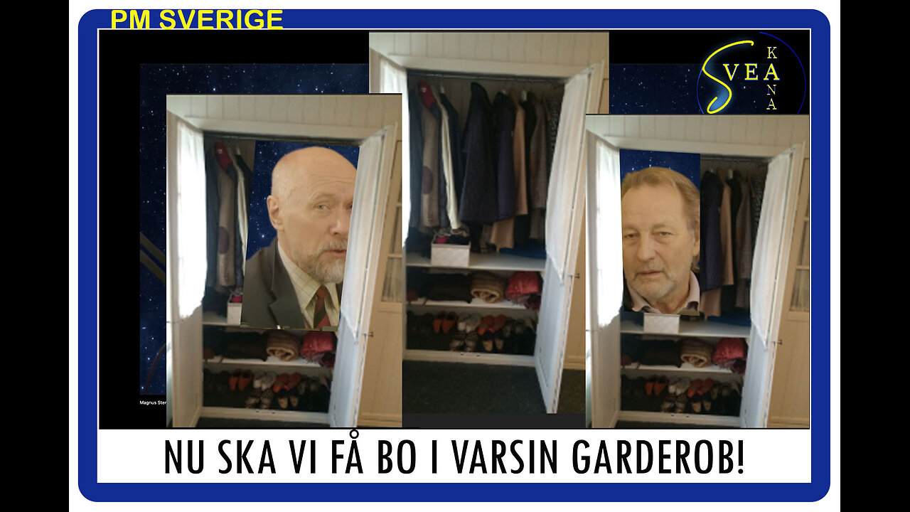 PM Sverige 32: Nu ska vi bo i varsin garderob!