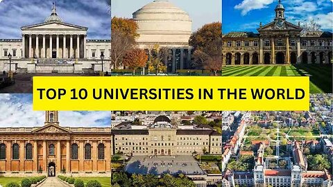 Top 10 Universities in the world 🌎