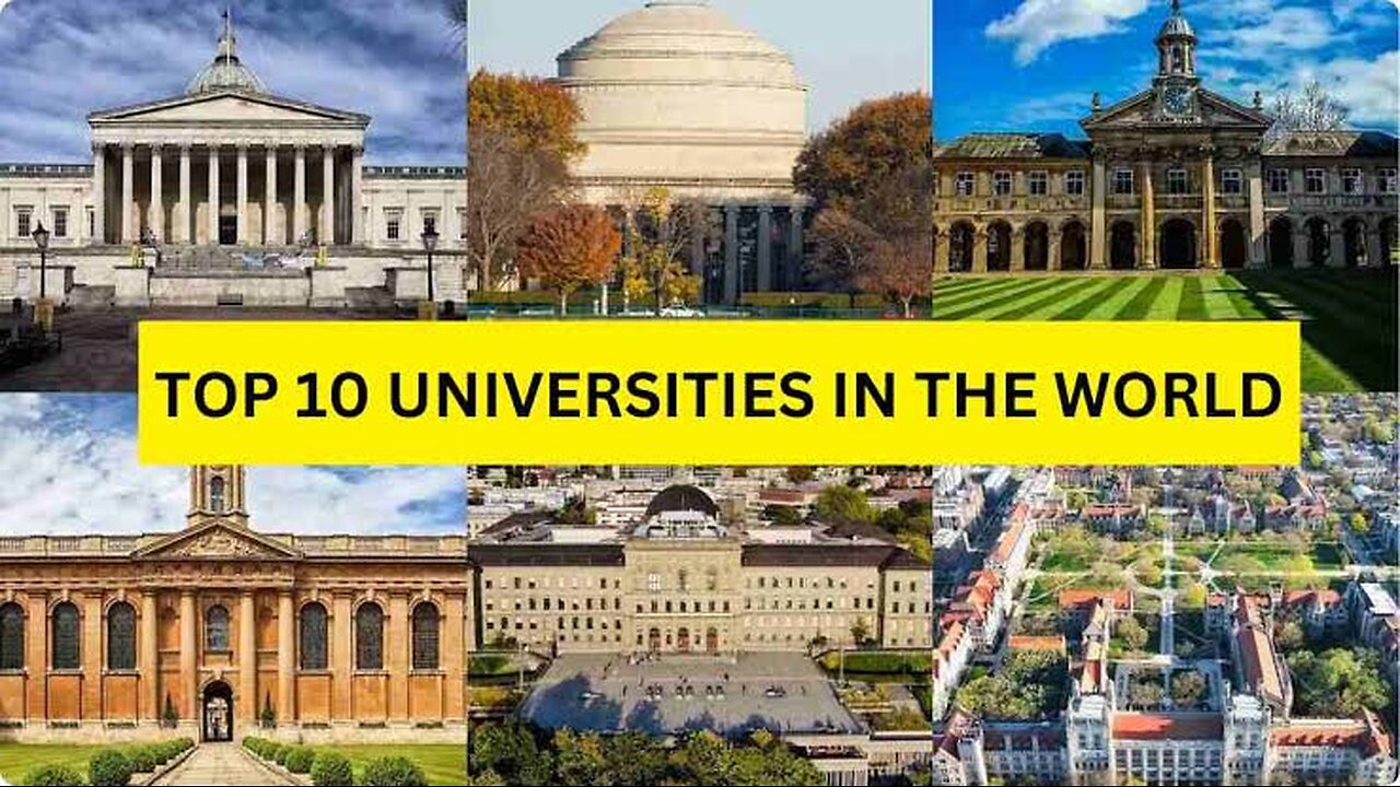 Top 10 Universities in the world 🌎