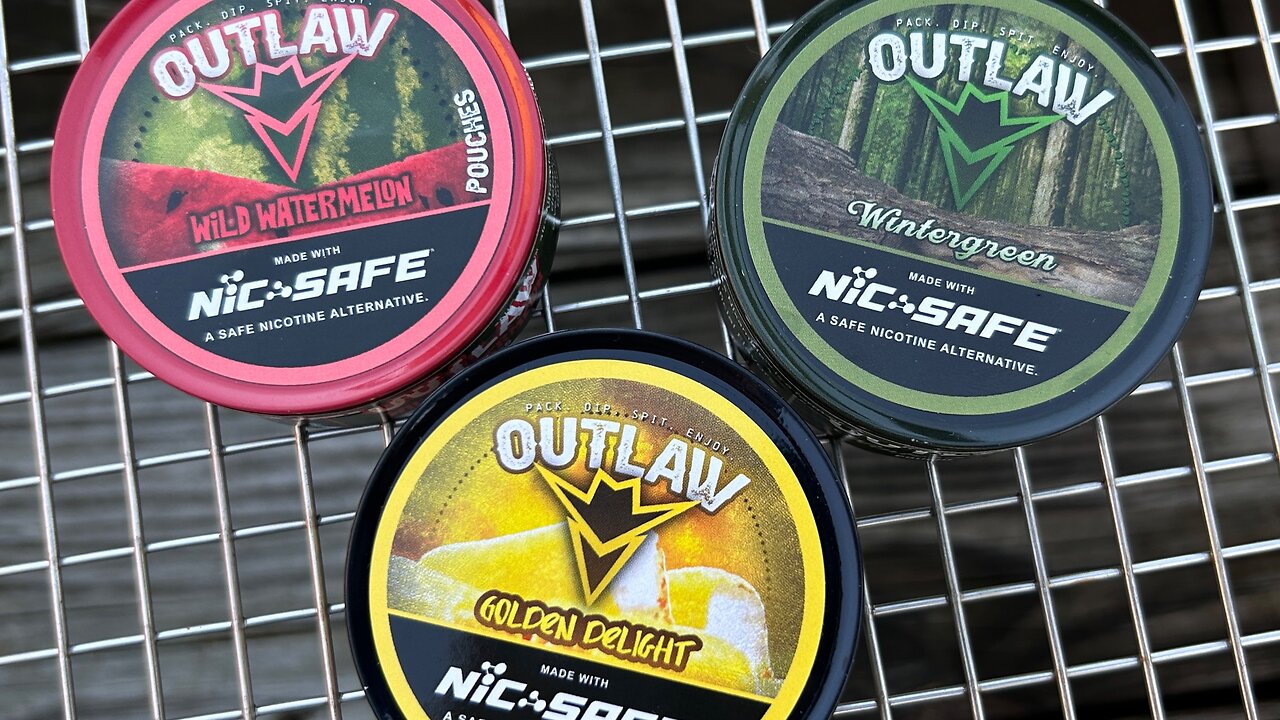 Outlaw Nic-Safe (Tobacco-Free Dip) Pouches Review