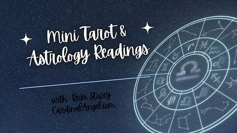 Mini Astrology & Tarot Readings 1/24/2025 #tarotreading #astrology #reiki #reikihealing