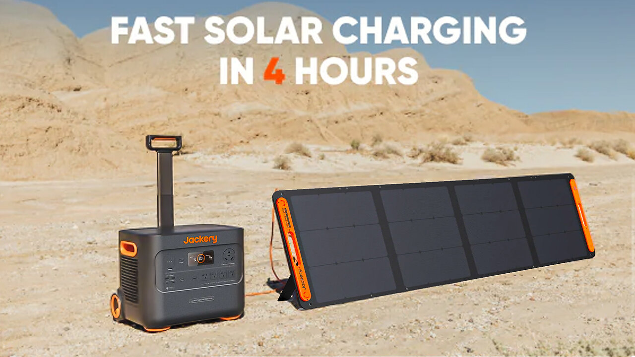 Solar Generator 2000 PLUS Review - 4 kWh Kit Fully Explained - Best JACKERY Portable Power Stations