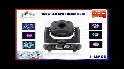 No Tax 1-12Pcs Hot Selling LED 150W Beam Spot Moving Head 3 Review