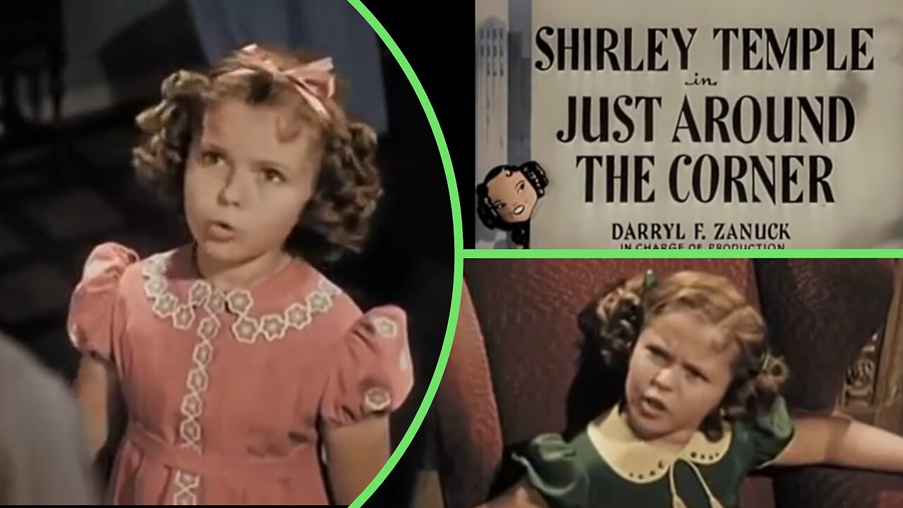 👩‍🦱Shirley Temple | Just Around The Corner (1938) | Musical Comedy Film