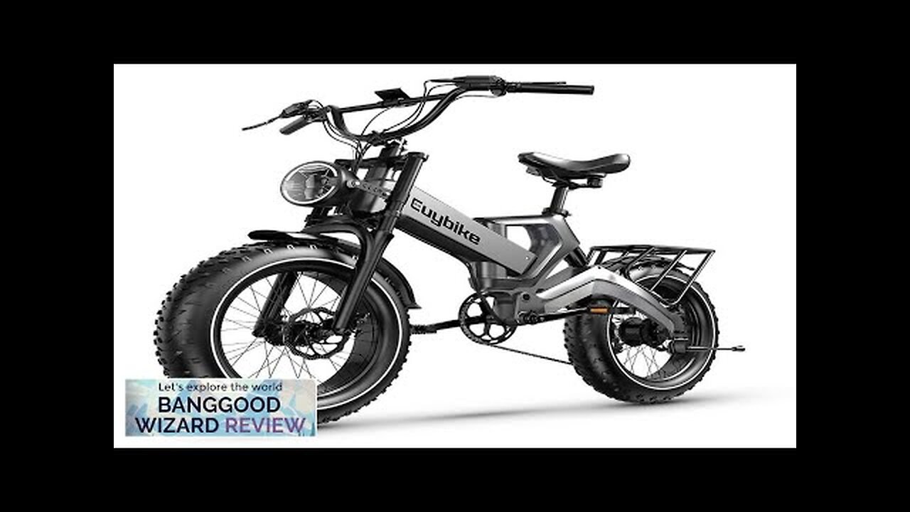 USA DIRECT Euybike K6 Pro Electric Bike 48V 25AH SamsungBattery 1000W Motor Review