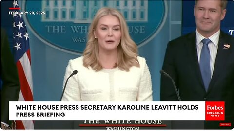 BREAKING NEWS: Karoline Leavitt Holds Press Briefing After Mitch McConnell Announces Retirement!!