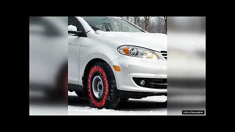 VEVOR 2PCS Thickened Snow Socks for Tires Snow Traction Tire Cover-Extra Large Review