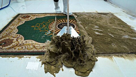 Extreme Restoration Shaggy Rug - Carpet Cleaning Satisfying Rug Cleaning ASMR - Satisfying Video