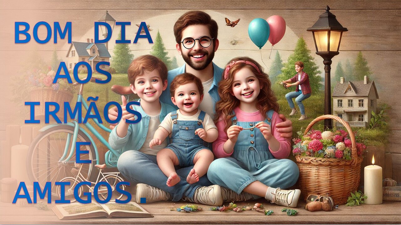 BOM DIA A TODOS IRMÃOS E AMIGOS.