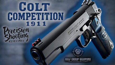 Colt Competition Series 70 1911: The Ultimate Precision Pistol in .45 ACP!