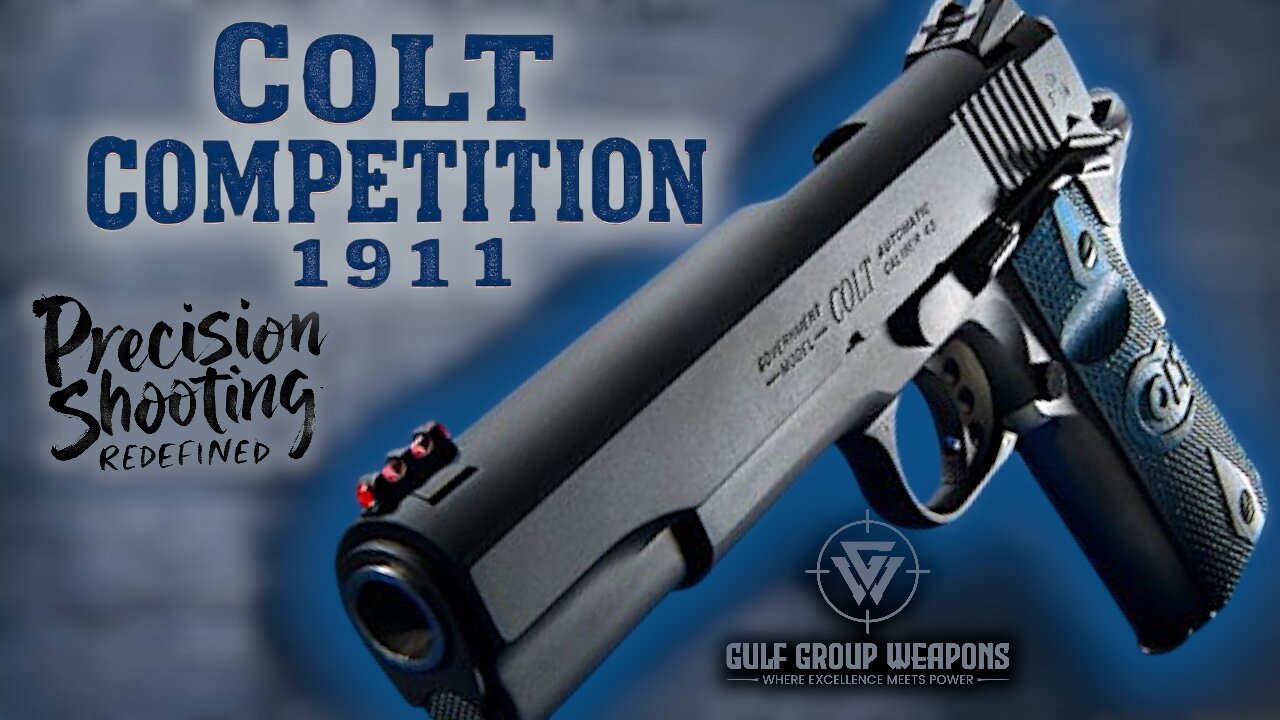 Colt Competition Series 70 1911: The Ultimate Precision Pistol in .45 ACP!