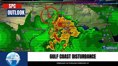 🚨 Feb 23-27: Thunderstorms & Severe Weather Potential!
