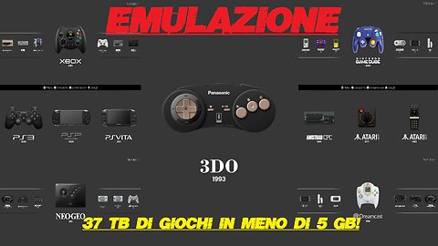 37 TB Di Giochi In Meno Di 5 GB! (PC - Emulatori Vari)