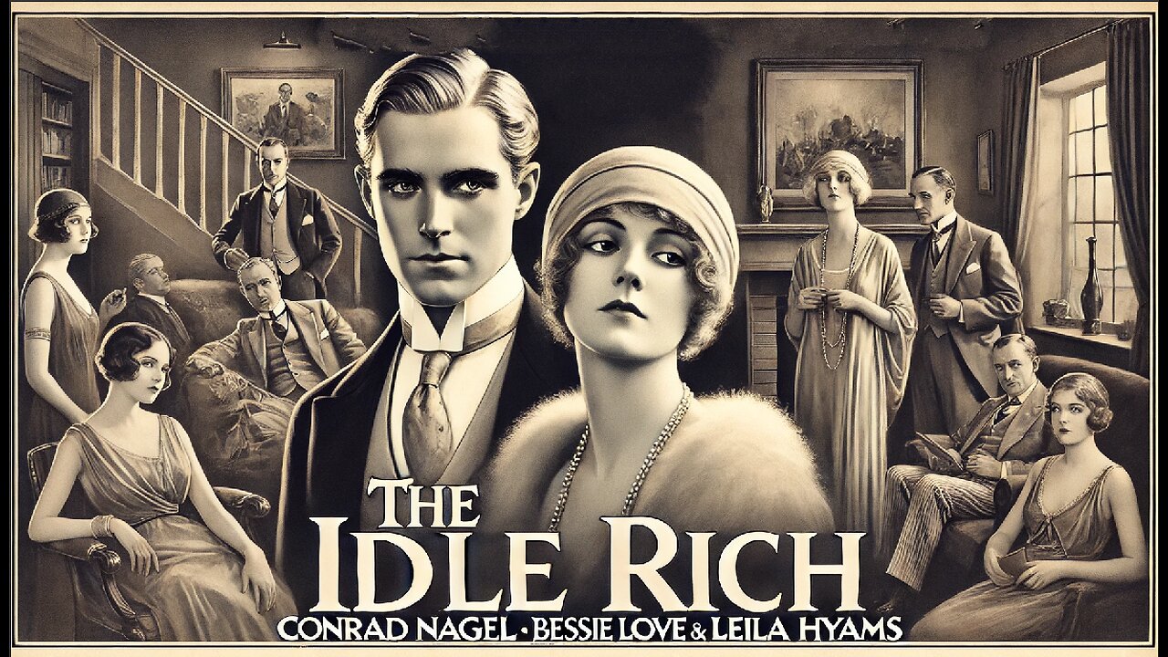 THE IDLE RICH (1929) Conrad Nagel, Bessie Love & Leila Hyams | Comedy | B&W | Retro Movie