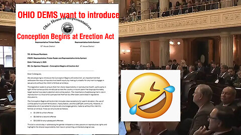 Conception Begins at Erection Act (audio Boost) from Dims in OHIO House of Representatives