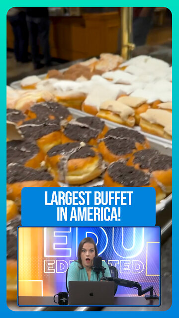 🍴Largest Buffet In America!