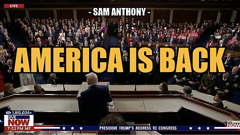 AMERICA IS BACK! BYE BYE IRS!! -- Sam Anthony