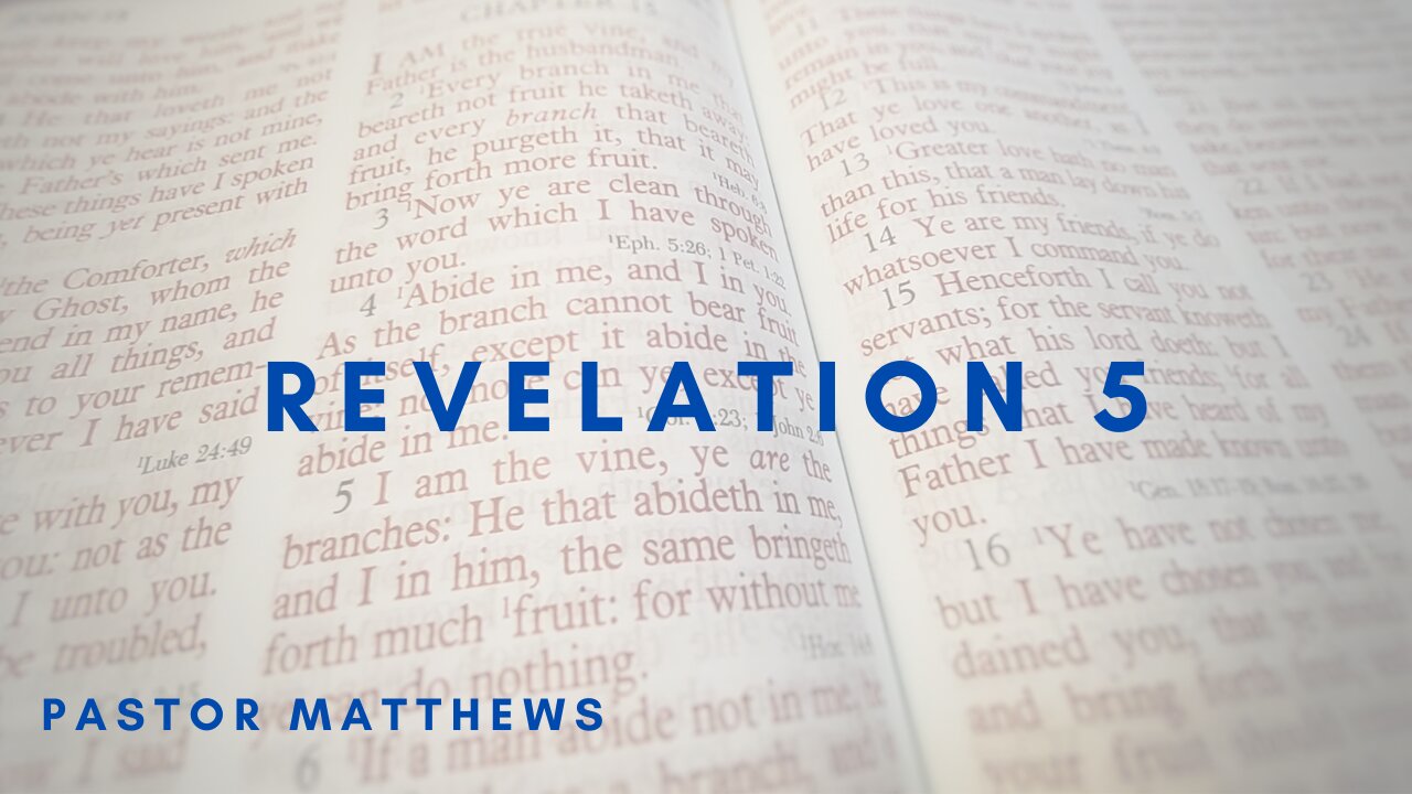 Revelation 5 | Abiding Word Baptist Church
