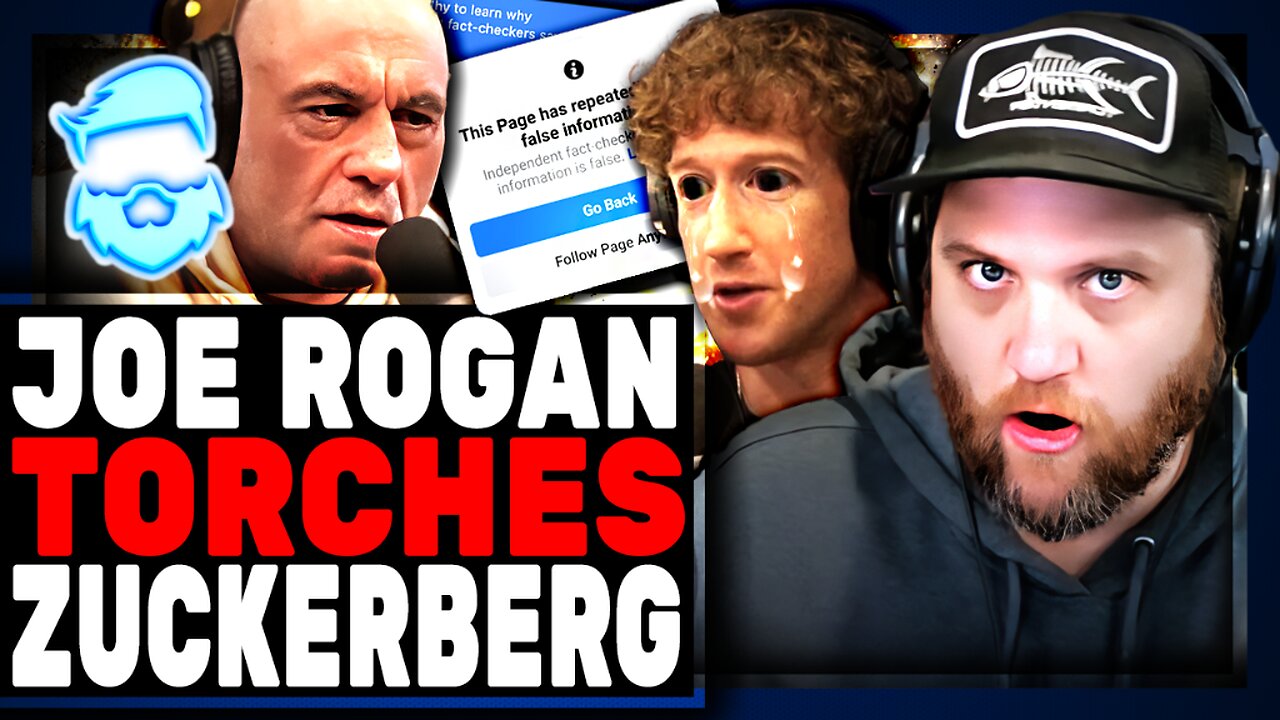 Joe Rogan HUMILIATES Mark Zuckerberg TO HIS FACE In Shocking JRE Podcast Clip That's A Must See!