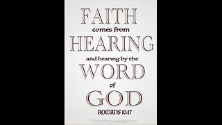 Revelations with Watchman44-"So Then Faith Cometh by Hearing, and Hearing by the WORD of God" 2/5/25