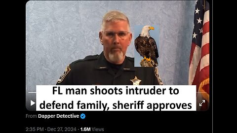 Florida homeowner shots intruder dead, sheriff approves