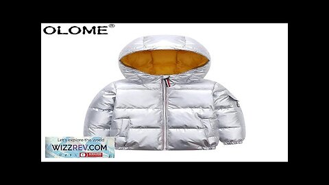 Kid Boys Fashion Jacket Toddler Girls Down Coat Children Winter Clothes Solid Review