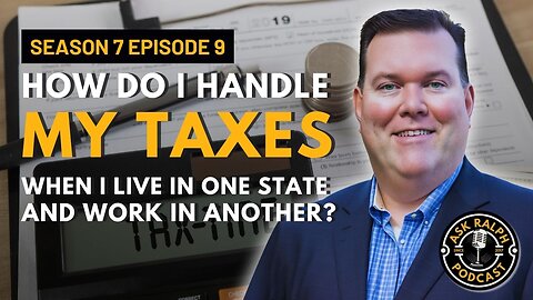 How do I handle my taxes when I live in one state and work in another?