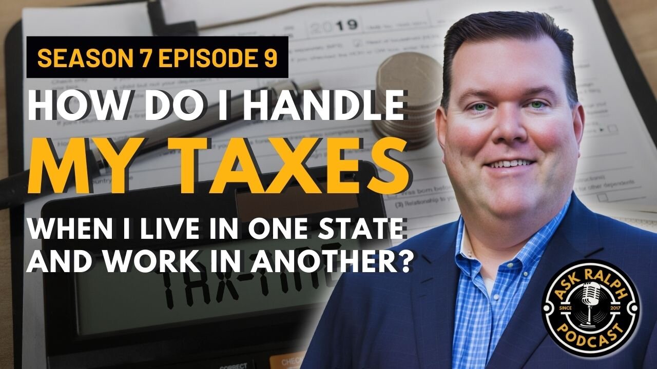 How do I handle my taxes when I live in one state and work in another?