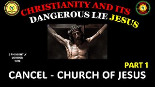 AFRICA IS THE HOLY LAND || CHRISTIANITY AND ITS DANGEROUS LIE JESUS || CANCEL THE CHURCH OF JESUS P1