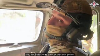 Russian Servicemen Save Civilians under Fire by Zelensky Ukrainian Nazi Military