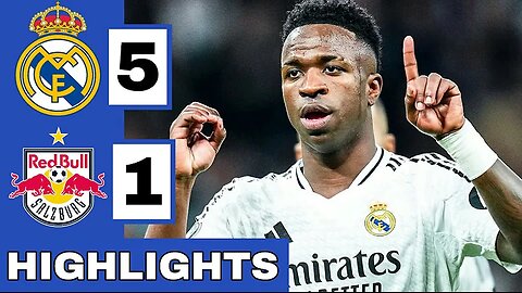 Real Madrid Dominate RB Salzburg 5-1! Extended Highlights | UEFA Champions League