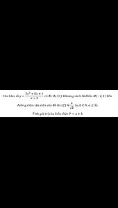 Tiệm cận xiên: Cho hàm số y=(2x^2+5x+4)/(x+2) có đồ thị (C).Khoảng cách từ điểm M(-2;1) đến